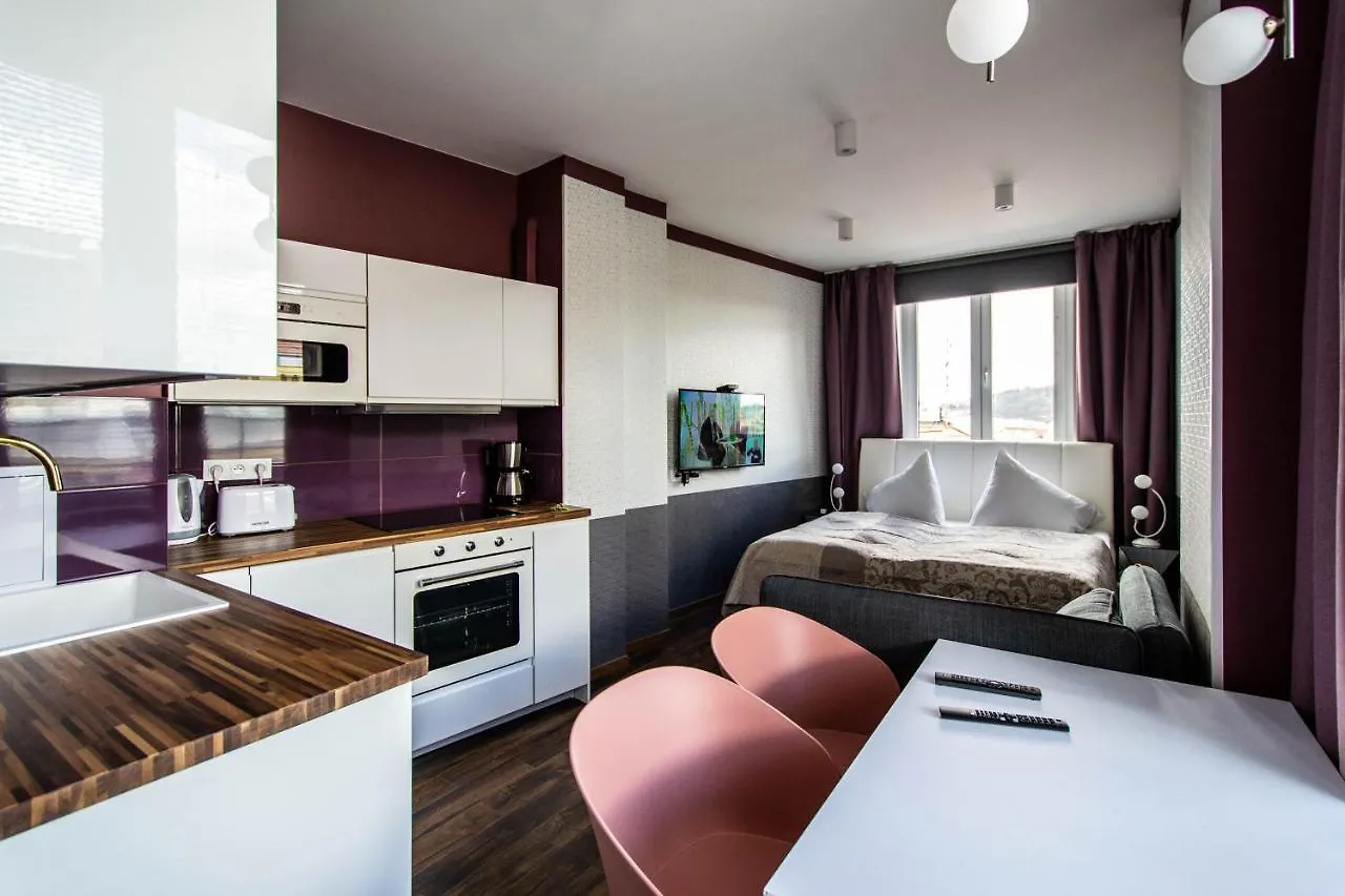 Colorful Day In Prague Design Apartments